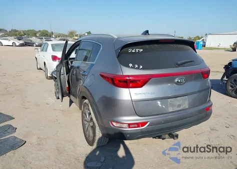 2017 Kia Sportage Ex from USA, damaged, VIN KNDPN3AC2H7232659